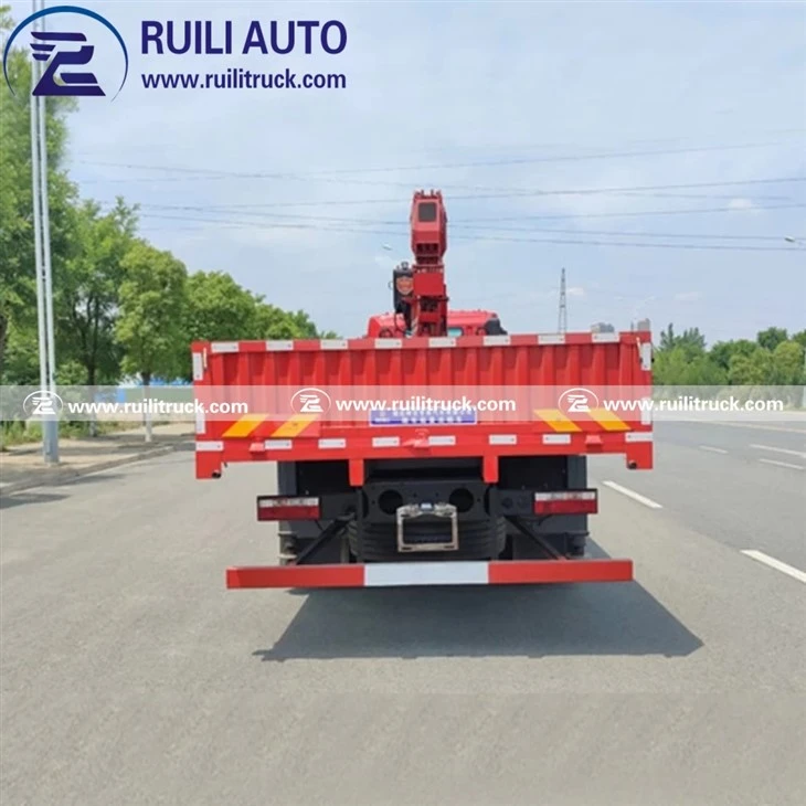 JAC 15 Ton 8*4 Telescopic Boom Truck Mounted Crane price